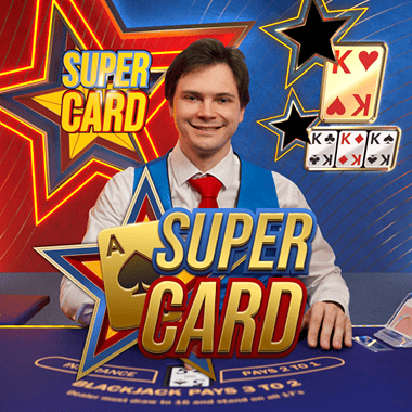 Imagem do jogo Super Card Blackjack Live